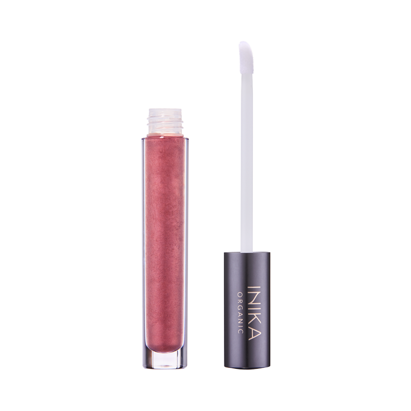 INIKA Organic's vegan Lip Glaze Rosewood geeft je lippen kleur en intense verzorging! De voedende Lip Glaze formule verzorgt de lippen met natuurlijke ingrediënten en laat de lippen weer stralen.