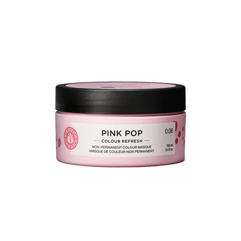 Ben jij op zoek naar een manier om je haar een opvallende roze kleur te geven zonder dat je het permanent hoeft te verven? Dan is het Maria Nila Pink Pop Colour Refresh kleurmasker precies wat je zoekt!