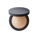 INIKA's Mineral illuminsor Dewdrop is een biologische, vegan, halal & 100% diervriendelijke highlighter met bronsachtige gouden ondertonen. 