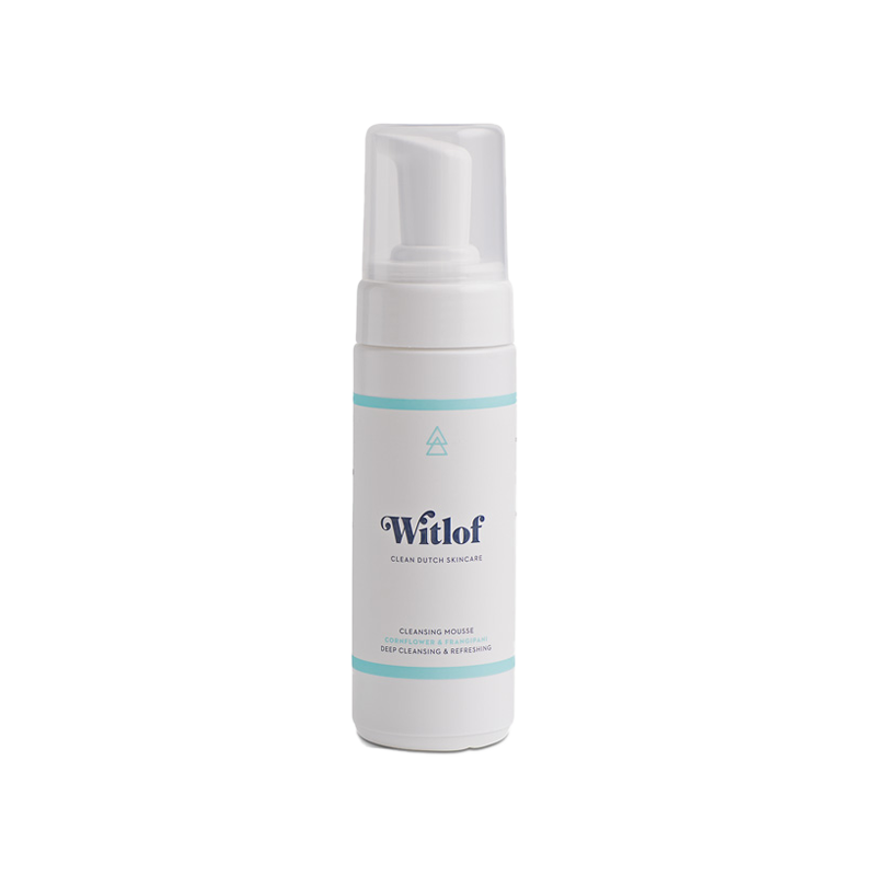 Witlof Cleansing Mousse een vegan gezichtsreiniger
